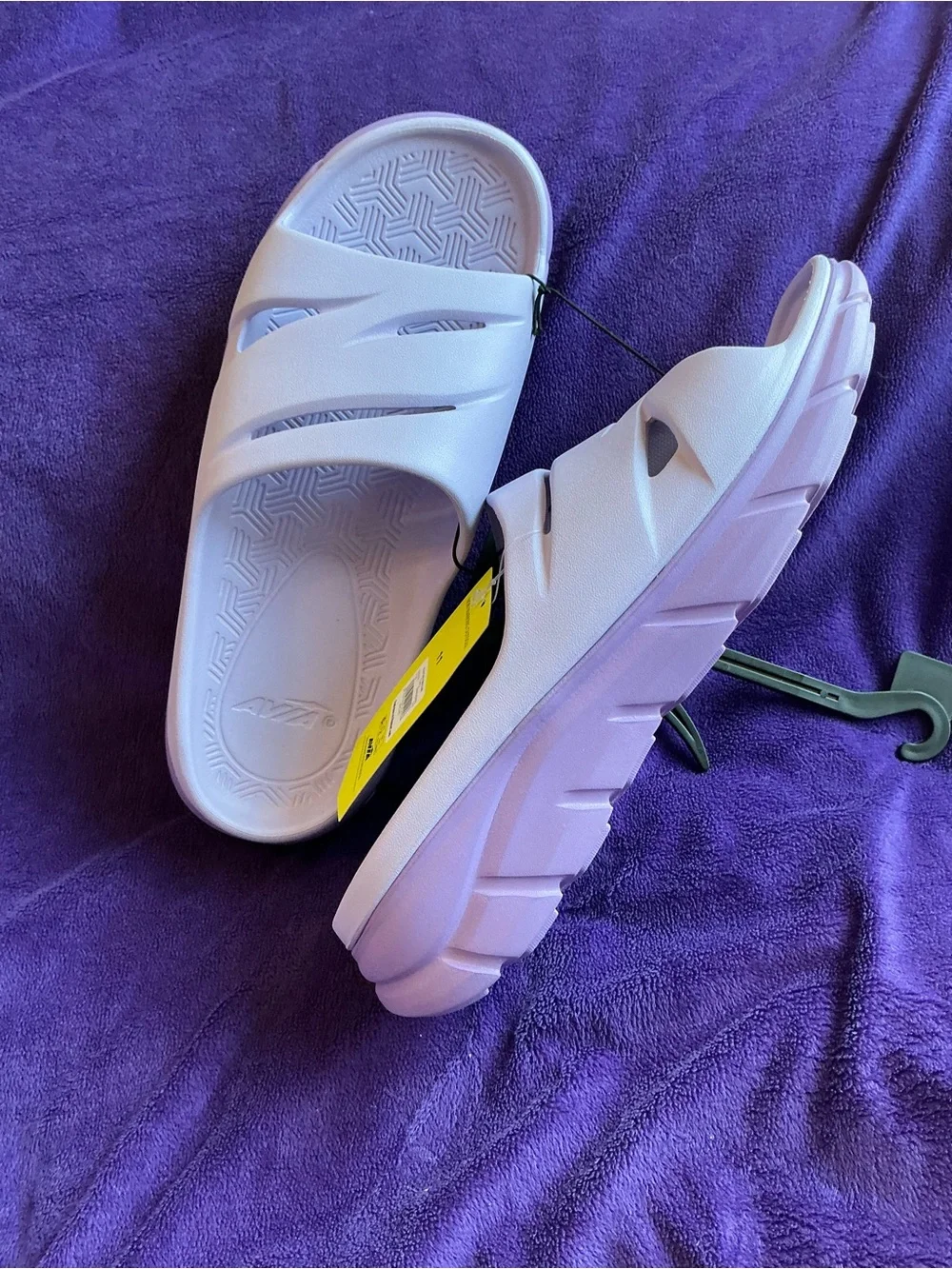 Avia Purple/Lavender Slide Sandals - Size 11